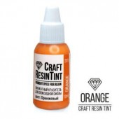 Краситель непрозрачный для смолы и полимеров CraftResinTint, Оранжевый, 10мл 
